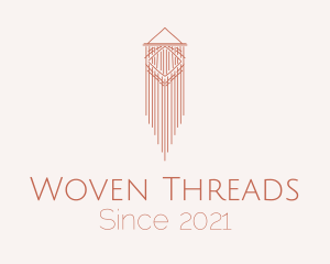 Wall Hanging Thread Macrame logo design