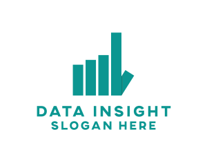 Statistic - Finance Chart Hand logo design