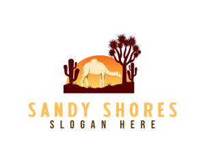 Desert Dunes Camel logo design