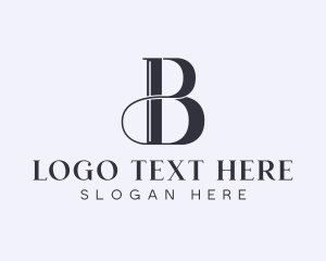 Company - Boutique Hotel Business Letter B logo design