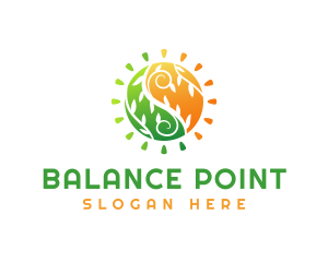 Natural Balance Eco logo design