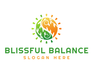 Natural Balance Eco logo design