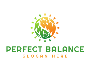 Natural Balance Eco logo design