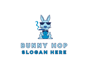 Bunny Rabbit Cigar logo design