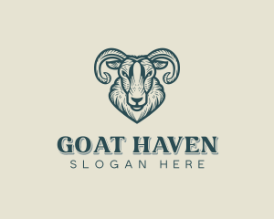 Goat Ranch Livestock logo design