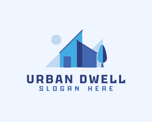 Apartment - Apartment Roof House logo design