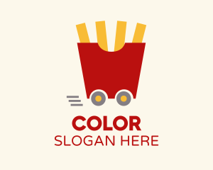 Fries Snack Cart Logo