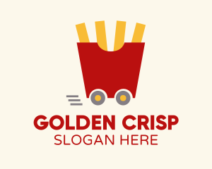 Fries - Fries Snack Cart logo design