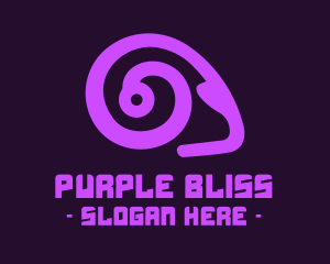 Purple Aries Ram logo design