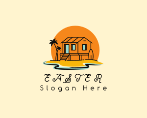 Fun - Sunset Beach Cottage logo design