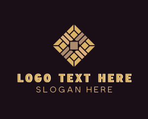 Tiling - Flooring Pattern Pavement logo design