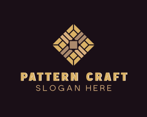 Flooring Pattern Pavement logo design