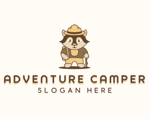 Camper - Outdoor Scout Camper logo design