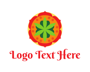 India - India Flower Spa logo design