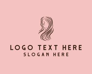 Blow Dryer - Beauty Hair Salon logo design