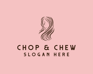 Wigs - Beauty Hair Salon logo design