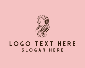Wig Shop - Beauty Hair Salon logo design