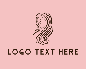 Blow Dryer - Beauty Hair Salon logo design