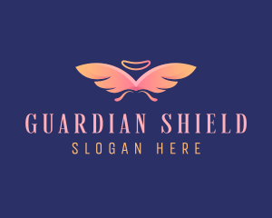 Guardian - Angel Wings Wellness logo design