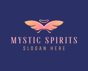 Angel Wings Wellness logo design