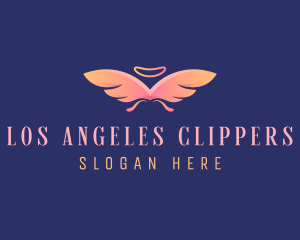 Angel Wings Wellness logo design