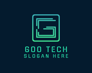 Cyber Tech Letter G logo design