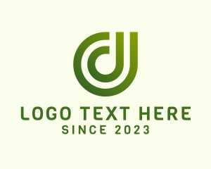 Web Developer - Digital Modern Letter D Business logo design