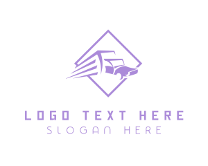 Freight Forwarding - Fast Truck Delivery logo design