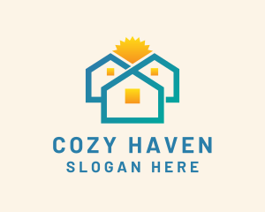 Sunny Home Residence logo design