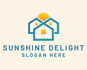 Sunny Home Residence logo design