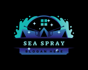 Pressure Wash Housekeeping logo design