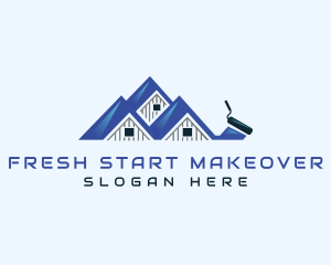 Makeover - Painting Repair Renovation logo design