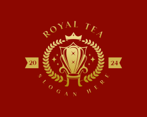 Royal Wreath Chair logo design