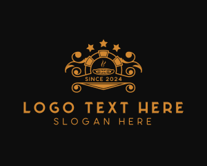 Pizza Oven Restaurant  logo design