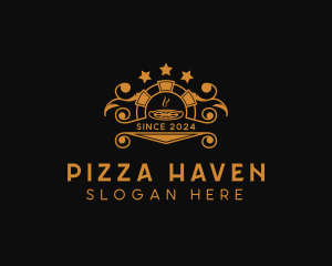 Pizzeria - Pizza Oven Restaurant logo design