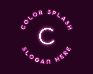 Neon Light Tech logo design