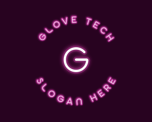 Neon Light Tech logo design