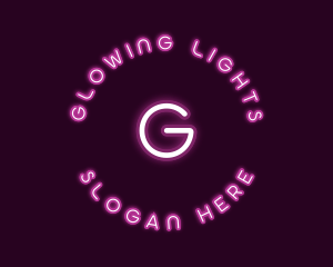 Neon Light Tech logo design