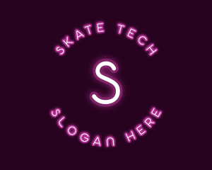 Neon Light Tech logo design