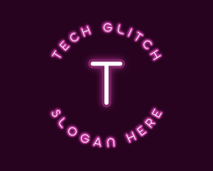 Neon Light Tech logo design