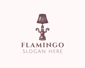 Antique Victorian Lamp Logo