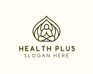 Health Healing Yoga logo design