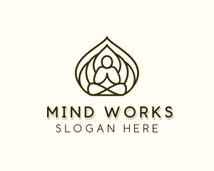 Health Healing Yoga logo design