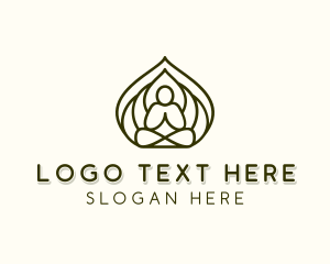 Meditation - Health Healing Yoga logo design