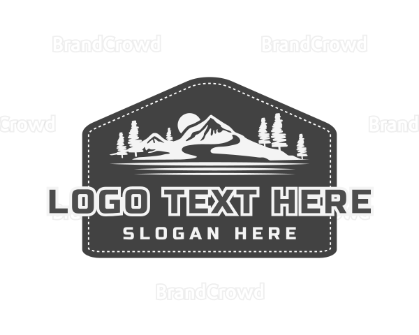 Mountain Scenery Landscape Logo