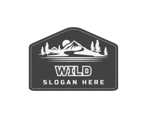 Mountain Scenery Landscape Logo