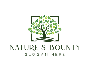 Farm Tree Nature logo design