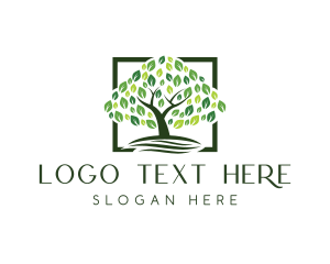 Leaves - Farm Tree Nature logo design