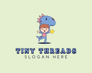 Star Dinosaur Kids logo design