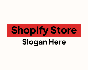 Simple Modern Retailer logo design